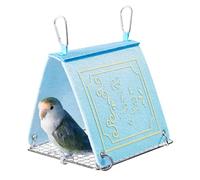Cama para Periquitos, Cama para Loros Casita para Aves Hamaca, Accesorios Refrescantes para Jaulas de Periquitos, Agapornis, Cacatúas y Más
