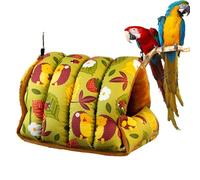 Cama para periquitos | Hamaca plegable cálida y suave - Cama cálida para loros, nido de cacatúa, loro, canario, conure, hámster, conejo, para dormir en interiores, descansar y criar
