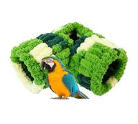 Cama para periquitos Hamaca Tejida Cómoda y Cálida con Forma L | Hamaca para Pájaros en Jaula Compatible con pequeños loros, canarios, aviario interior, mascota, hogar y jardín A