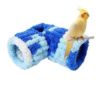 Cama para periquitos Hamaca Tejida Cómoda y Cálida con Forma L | Nido para Jaula de Periquito Compatible con pequeños loros, canarios, aviario interior, mascota, hogar y jardín Do