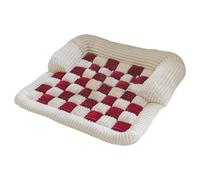 Cama para perro - 27,56 pulgadas Cama para mascotas Ultra Suave de franela | Cojín de sueño acolchado cómodo - Camas de relajación antideslizantes para perros para un sueño tranquilo en casa