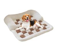 Cama para perro - 27,56 pulgadas Cama para mascotas Ultra Suave de franela | Cojín de sueño acolchado cómodo - Camas de relajación antideslizantes para perros para un sueño tranquilo en casa