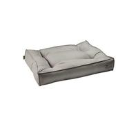 Cama para perro Hunter Lancaster Acolchada Gris 100 x 70 cm