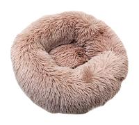 Cama Para Perro Nobby Donut Esla Rosa Antiguo De Microfibra Lavable