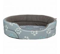 Cama para perro Trixie Jimmy Basic Oval Gris claro/Gris oscuro 75 × 65 cm