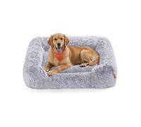 Cama para Perros 106 x 75 x 20 cm Funda Extraíble Gris Ombré
