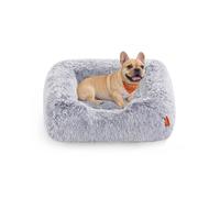 Cama para Perros 71 x 55 x 18 cm Funda Extraíble Gris Ombré