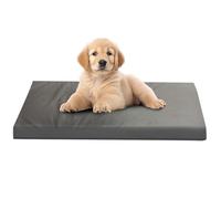 Cama para Perros al Aire Libre, Suministros de Franela para Mascotas, 22.8 x 16.9 x 2.8 Pulgadas, tapete para Jaula de Mascotas, para Viajes de Raza pequeña, Camping, Interiores y Todas Las