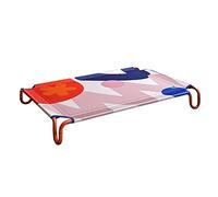 Cama para Perros Cama para Perros Elevada Mediana, Sofá De Salón para Perros/Gatos Refrescante En Verano, Cuna Elevada Portátil para Viajes/Camping/Picnic, Fácil De Limpiar (Color: Verde) vision