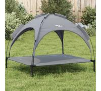 vidaXL Cama para Perros con Dosel Antracita Tela Oxford y Acero