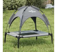 vidaXL Cama para Perros con Dosel Antracita Tela Oxford y Acero