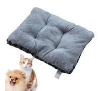 Cama para perros de felpa: cojín cálido para cama para perros con fondo antideslizante, cama para perros duradera, almohadilla para perrera acogedora y esponjosa, cojín para mascotas para perros y gat