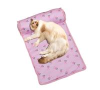Cama para perros de refrigeración - Alfombrilla de refrigeración plegable para lavandería | Cama lavable para mascotas de verano, cojín de bloque de hielo para gatitos, cojín de refrigeración portátil