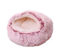 Cama para perros lavable | Camas para mascotas Camas para perros relajantes - Casa para gatos con antideslizante, cama de felpa suave para perros, cama de cueva para gatos, suministros para mascotas