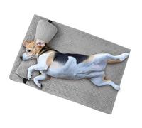 Cama para perros medianos, cama ortopédica, cama extraíble para perros, cama cómoda con base no skid para perros medianos con soporte ortopédico y almohada extraíble