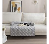 Cama para Perros, OKYUK Cama para Perro Lavable a Mano, Cesta para Perro, Manta para Perro, Sofá para Perro, Funda de Sofá, Super Suave Antideslizante, Cama Perro Grande (75 x 75 cm）