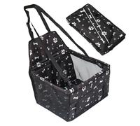 Cama para perros para coche, asiento de coche portátil para perros con fijación, caja de transporte de animales para visitas al veterinario, viajes por la ciudad, viajes, excursiones familiares