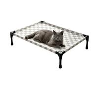 Cama para perros - Plancha de franela 66x45x17cm 1060g | Detachable All Season Comfortable Pet Bed For Small Dogs And Cats | Interior al aire libre cachorro gatito para sala de estar Balcony Yard