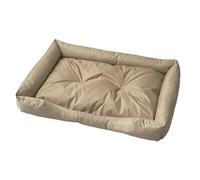 AWHAO Cama para Perros y Gatos, cojín para Perros, Almohadilla para Jaula para Mascotas, Alfombrilla para Jaula para Cachorros, Chihuahua, Shiba inu, Oro