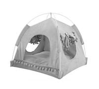 Cama Perro Cama Gato Cama para Mascotas Cama Para Mascota Doméstica De Princesa Para Perro, Caseta De Lujo Para Las Cuatro Estaciones Con Cojín Para Gato, Esteras Para Cachorros, Ropa De Cama De Anima