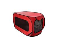 SSUYGF Cama Perro Coche Coche Portátil 36 Pulgadas Ara Asiento Perrera Cama Grande Perro Perrera Emergente Perrera Gatos Jaula Mascotas Interior Exterior Cama Gatos Asiento Perro Coche(Red)