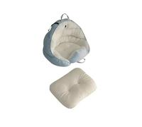 Cama Perro Coche Coche Portátil Perros Mascotas Asiento Caja Transporte Antideslizante Bolsa Perrera Bolsa Viaje Mascotas Nido Cachorros Gatos Bolsa Transporte Asiento Perro Coche(Lights Blue)