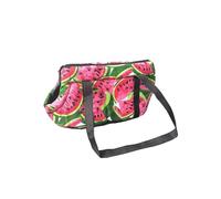 Cama Perro Coche Transportín Acolchado Perros Pequeños Mochila Suave Portátil para Cachorros Gatos Bolso Caminar Al Aire Libre Yorkshire Bulldog Accesorios Mascotas(Print 5,S)