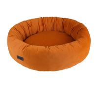 Cama Perro Nobby Donut Cumba Caramelo con Cojín Lateral Antideslizante Lavable