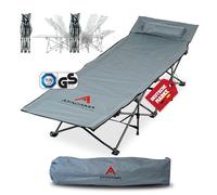 Cama Plegable Camping Ultraligera Atacama - Cama Camping XXL cómoda, tumbona ideal para aventuras al aire libre
