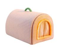 Cama plegable cerrada para perros y gatos, casa para perros con almohada de cojín extraíble, camas para mascotas de tamaño mediano y grande con parte inferior antideslizante, escondite para cachorros