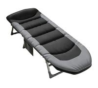 Cama Plegable Extragrande de 180 Cm de Largo X 60 Cm de Ancho X 30 Cm de Alto con Cómodo Colchón para Adultos, Cama Abatible Horizontal, para Oficina y Exteriores