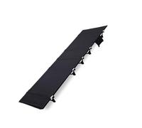 Cama plegable portátil para camping, catre de aleación de aluminio, para dormir para senderismo, mochileros, viajes, fácil de llevar, para senderismo, mochileros, viajes y camping