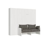 Cama plegable vertical de 160 cm Kentaro Sofà con columna