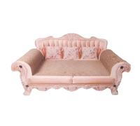 Cama rascadora para gatos, 60 x 24 cm, de sofá, rascador de gatos, cama de salón, sin escombros, cartón rosa para gatos de interior