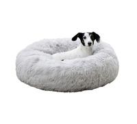 Cama Redonda Fluffy Kerbl Gris - ø 76 cm