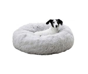 Cama Redonda Fluffy Kerbl Gris - ø 76 cm