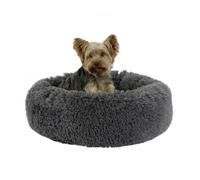 Cama Redonda Fluffy Kerbl Gris Oscuro - ø 76 cm