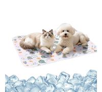 Cama refrescante para perro, elegante cama de dibujos animados para perros, almohadilla de dormir cómoda para dormir, ropa de cama y muebles, suministros para mascotas, para picnic, playa, viaje en