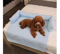 Cama refrescante para perros con alivio de calor, impermeable, antideslizante, manta para mascotas, duradera, lavable a máquina, almohadilla fría para mascotas pequeñas a grandes, mantiene a tu