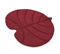 Cama reversible para mascotas, cama grande para gatos, perros, alfombrilla para dormir para interiores, hogar y viajes, lavable, diseño de hojas, alfombrilla para mascotas