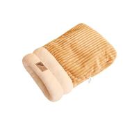 Cama semicerrada para mascotas con madriguera cálida | Cueva de dormir de tres capas para gatos y perros pequeños, cama para perros escondite de camping