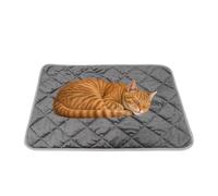 Cama térmica para mascotas, tapete de calentamiento reflectante, almohadilla de autocalentamiento de 5 capas, colchón aislante suave para mascotas con forro de lámina térmica, uso en interiores y