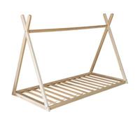 Happy Garden Cama Tipi Infantil Valentin, tamaño 190x90cm, con somier de láminas Diseño lúdico, Estructura de Madera, fácil de Montar Dormitorio Infantil imaginativo y Acogedor.