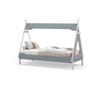 Cama tipi nest verde brent - oak soft 210 x 165 x 104 cm