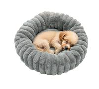 Cama Tipo Dona para Perro, sofá y cálido y Lavable, Almohadilla Antideslizante para Mascotas, para Interiores y Exteriores, Dormitorio, Sala de Estar, balcón, oficinas, Viajes, Esquina, Suelo