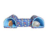 Cama túnel para hámster - 51 x 17 x 15 cm - túnel de conejo Hide Out | túnel de cama para hámster ocultar | lavable a máquina Chinchillas House | Accesorios de jaula para animales pequeños mascotas