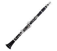 Cama Y Desayuno Granadilla Clarinet Madera Ébano Clarinete Tubo 17 Teclas Caída Caída B Clarinet Solid Wood Clarinetes