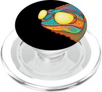 Camaleón Colorido para niños, Amante del camaleón Divertido PopSockets PopGrip para MagSafe