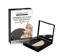 Camaleon Sombras de Ojos Negro y Beige 2x2.3g