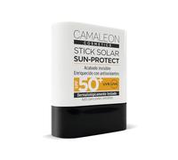 Camaleon Cosmetics - Stick Protección Solar SPF50+ - Textura ligera - No graso - No Comedogenic - Perfume agradable - Apto todo tipo de Pieles - Vegano - Gluten Free